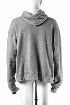 画像をギャラリービューアに読み込む, FULLCOUNT FADING DOUBLE FACE SWEAT HOODIE (GRAY)