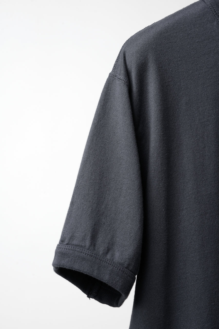 画像をギャラリービューアに読み込む, FULLCOUNT FLAT SEAM HEAVY WEIGHT T SHIRT / ORIGINAL 30/2 TIGHT TENSION JERSEY (INK BLACK)