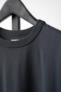 画像をギャラリービューアに読み込む, FULLCOUNT FLAT SEAM HEAVY WEIGHT T SHIRT / ORIGINAL 30/2 TIGHT TENSION JERSEY (INK BLACK)