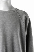 画像をギャラリービューアに読み込む, FULLCOUNT FADING RAGLAN SLEEVE SWEAT SHIRT (HEATHER GRAY)