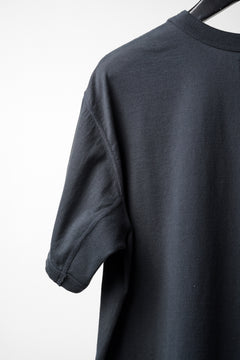 画像をギャラリービューアに読み込む, FULLCOUNT FLAT SEAM HEAVY WEIGHT T SHIRT / ORIGINAL 30/2 TIGHT TENSION JERSEY (INK BLACK)