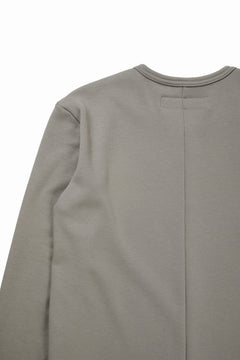 Load image into Gallery viewer, A.F ARTEFACT BOMBER HEAT® SOLID LS TOPS (LIGHT GREY)