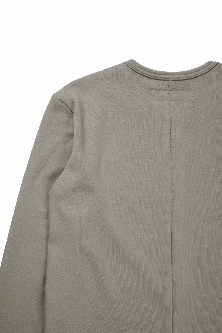 Load image into Gallery viewer, A.F ARTEFACT BOMBER HEAT® SOLID LS TOPS (LIGHT GREY)