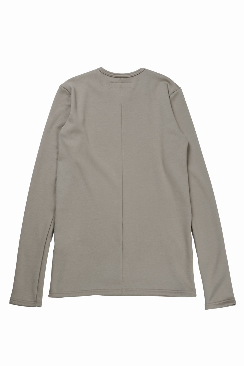 Load image into Gallery viewer, A.F ARTEFACT BOMBER HEAT® SOLID LS TOPS (LIGHT GREY)