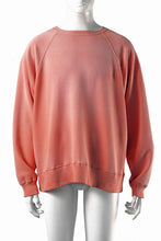 画像をギャラリービューアに読み込む, FULLCOUNT FADING RAGLAN SLEEVE SWEAT SHIRT (DAMAGE LESS / PINK)
