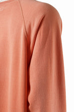 画像をギャラリービューアに読み込む, FULLCOUNT FADING RAGLAN SLEEVE SWEAT SHIRT (DAMAGE LESS / PINK)