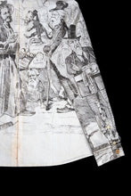 画像をギャラリービューアに読み込む, A TENTATIVE ATELIER Alvin REPLICA BIG EDGE PRINT SHIRT (NATURAL)