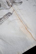 画像をギャラリービューアに読み込む, A TENTATIVE ATELIER Alvin REPLICA BIG EDGE PRINT SHIRT (NATURAL)
