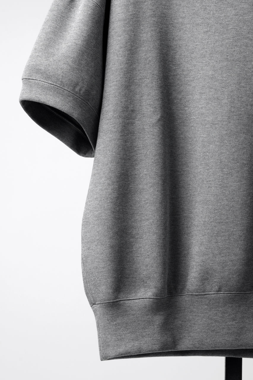 Load image into Gallery viewer, N/07 CINCHED HEM TOP / RIBBED CARDBOARD KNIT JERSEY (GREY)