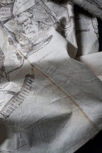 画像をギャラリービューアに読み込む, A TENTATIVE ATELIER Alvin REPLICA BIG EDGE PRINT SHIRT (NATURAL)