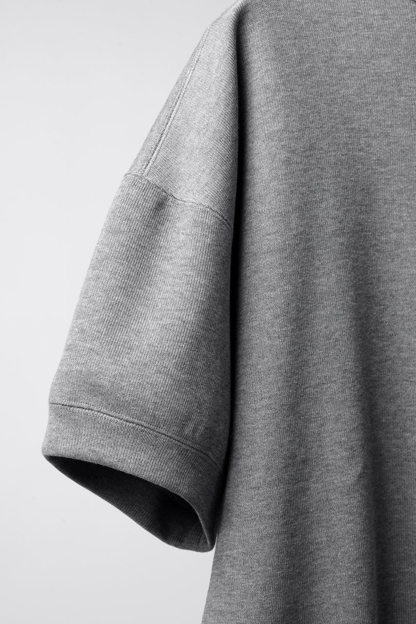Load image into Gallery viewer, N/07 CINCHED HEM TOP / RIBBED CARDBOARD KNIT JERSEY (GREY)