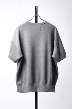 Load image into Gallery viewer, N/07 CINCHED HEM TOP / RIBBED CARDBOARD KNIT JERSEY (GREY)
