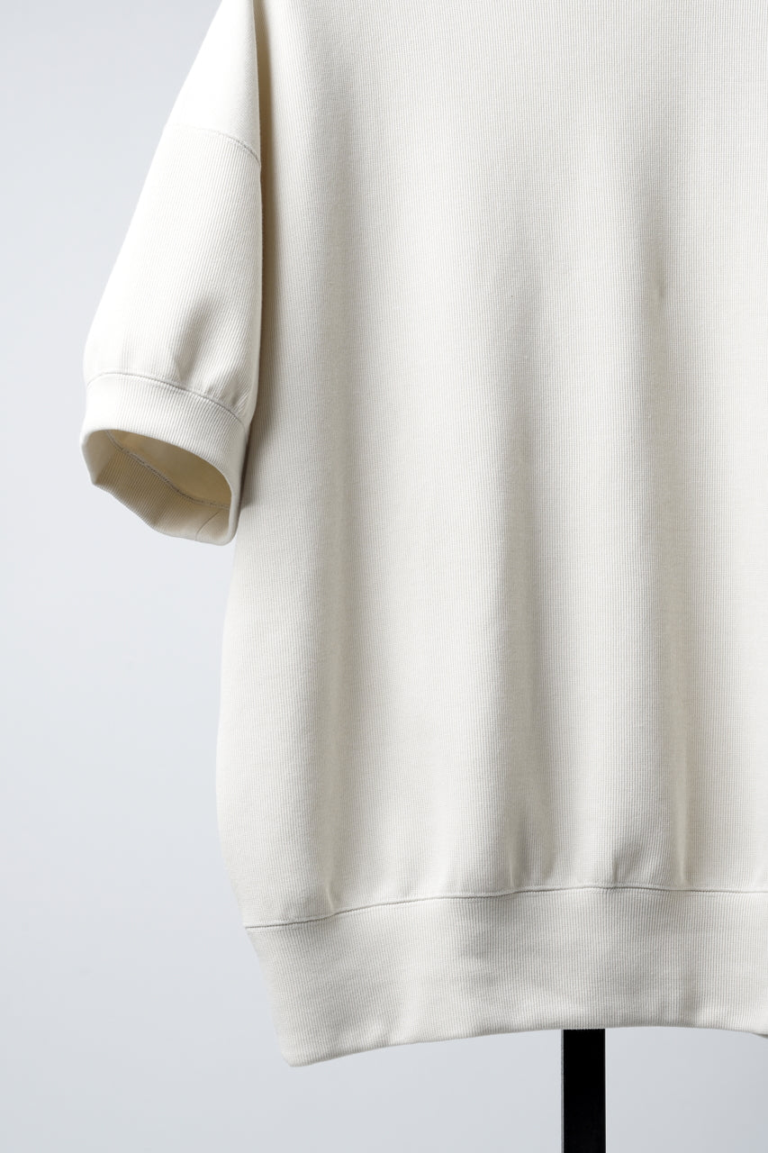 Load image into Gallery viewer, N/07 CINCHED HEM TOP / RIBBED CARDBOARD KNIT JERSEY (LIGHT BEIGE)