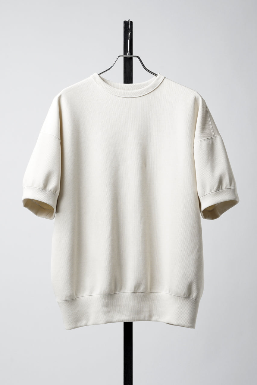 Load image into Gallery viewer, N/07 CINCHED HEM TOP / RIBBED CARDBOARD KNIT JERSEY (LIGHT BEIGE)