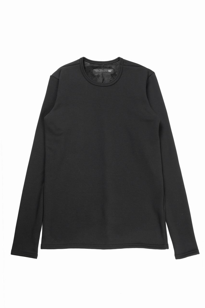Load image into Gallery viewer, A.F ARTEFACT BOMBER HEAT® SOLID LS TOPS (BLACK)