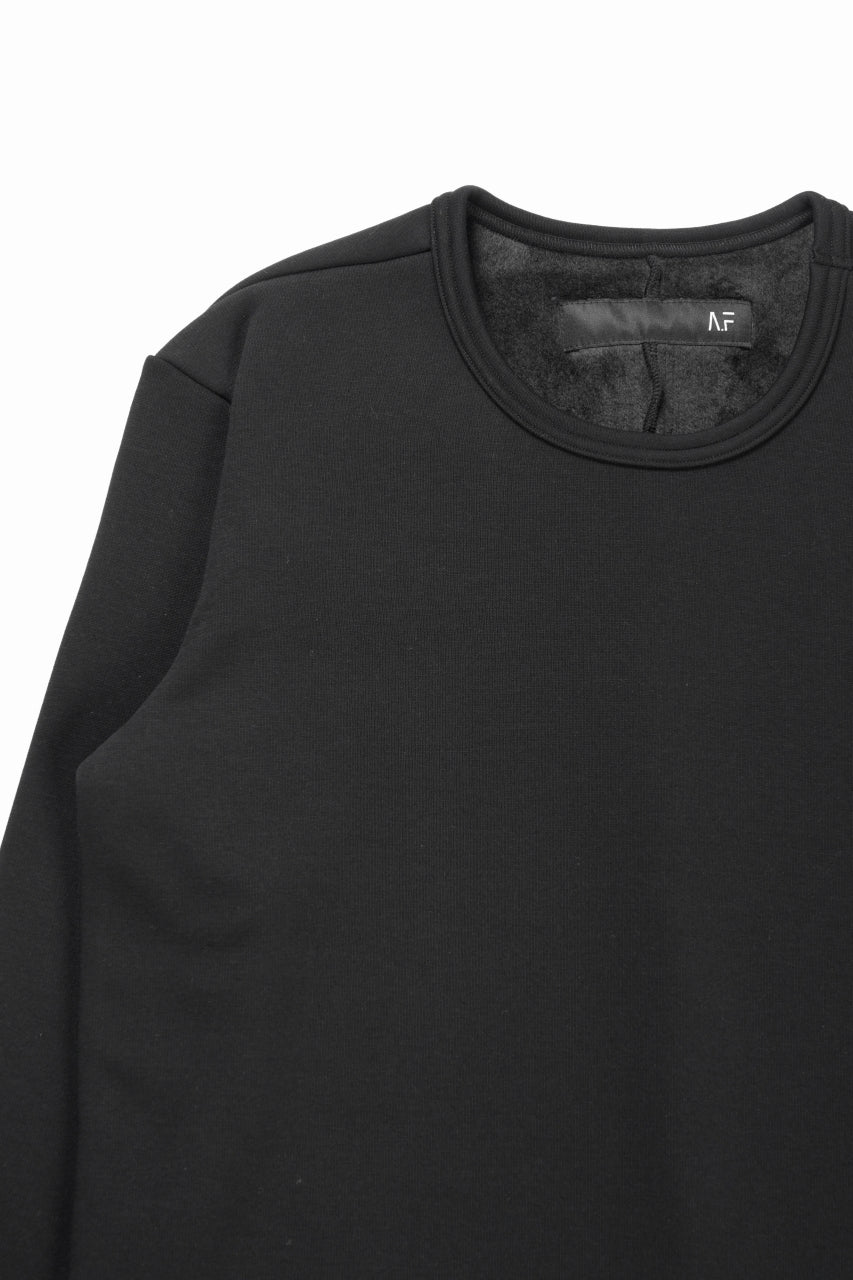 Load image into Gallery viewer, A.F ARTEFACT BOMBER HEAT® SOLID LS TOPS (BLACK)