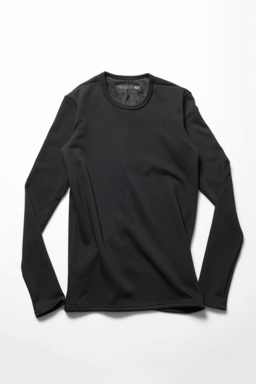 Load image into Gallery viewer, A.F ARTEFACT BOMBER HEAT® SOLID LS TOPS (BLACK)