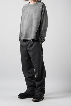 Load image into Gallery viewer, LASTMAN ONE TUCK SLACKS (BLACK)