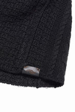 画像をギャラリービューアに読み込む, Professor.E TEXTURED KNIT BEANIE (BLACK)