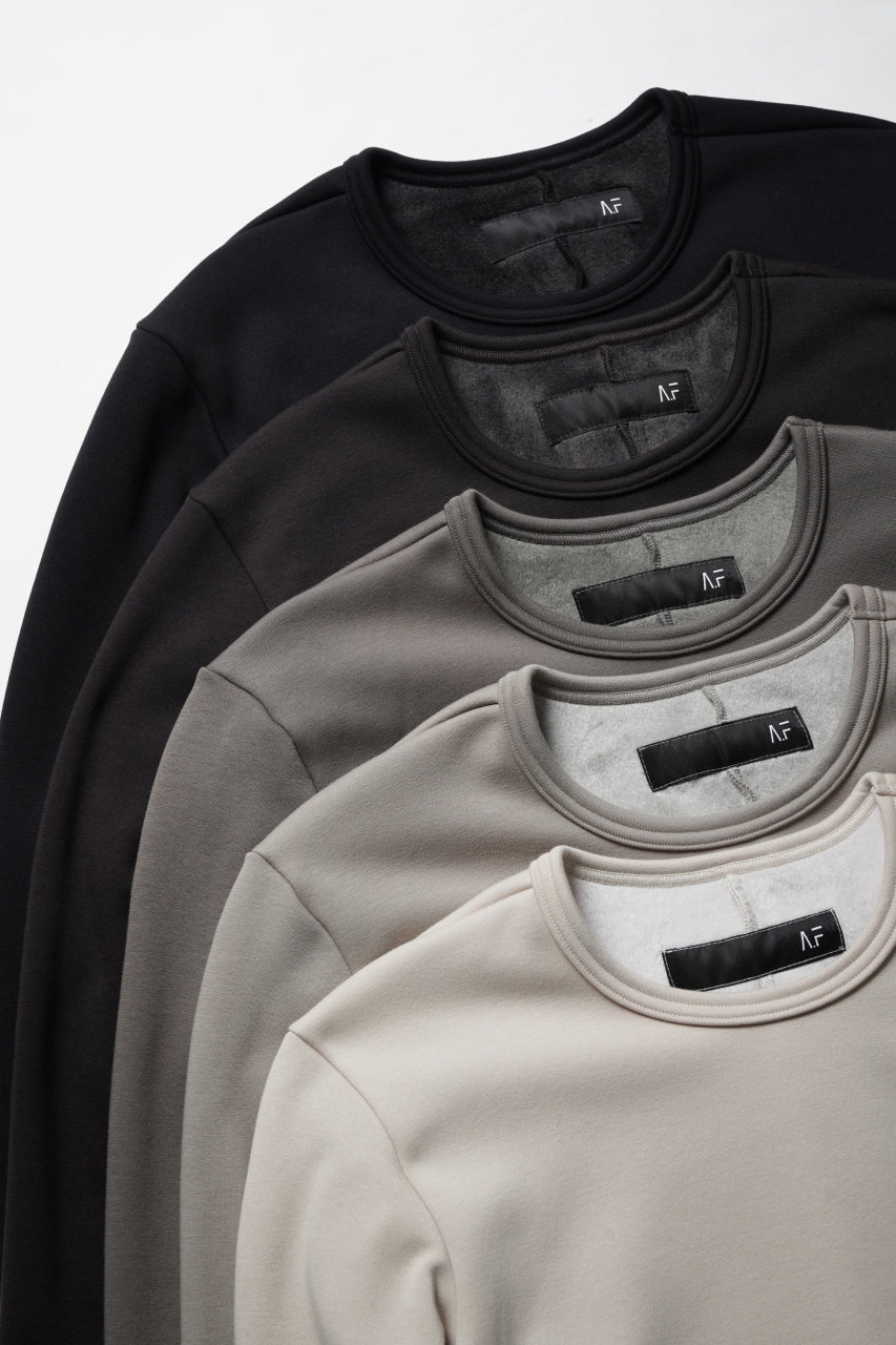 Load image into Gallery viewer, A.F ARTEFACT BOMBER HEAT® SOLID LS TOPS (LIGHT GREY)