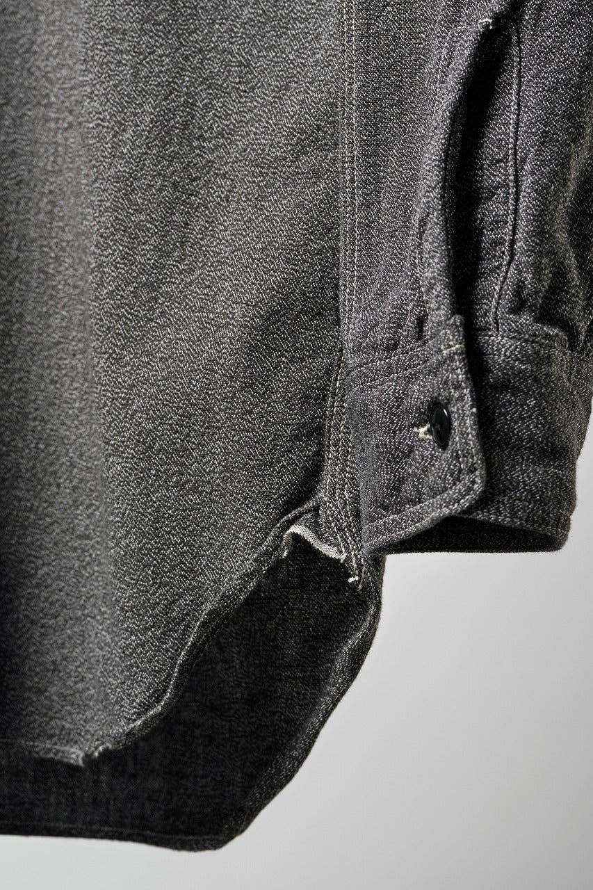 画像をギャラリービューアに読み込む, FULLCOUNT 4090C Triple Stitch Covert Chambray Shirt (Covert Black)