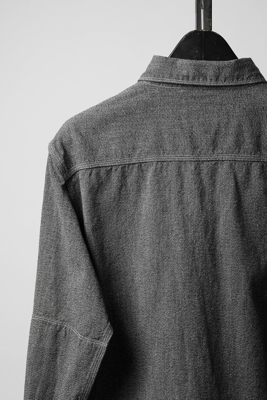 画像をギャラリービューアに読み込む, FULLCOUNT 4090C Triple Stitch Covert Chambray Shirt (Covert Black)