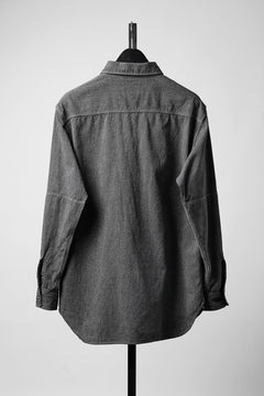 画像をギャラリービューアに読み込む, FULLCOUNT 4090C Triple Stitch Covert Chambray Shirt (Covert Black)
