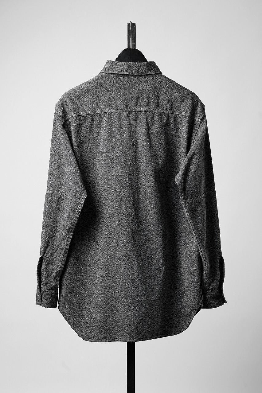 画像をギャラリービューアに読み込む, FULLCOUNT 4090C Triple Stitch Covert Chambray Shirt (Covert Black)