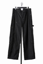 画像をギャラリービューアに読み込む, Professor.E CORDUROY CARPENTER PANTS (BLACK)