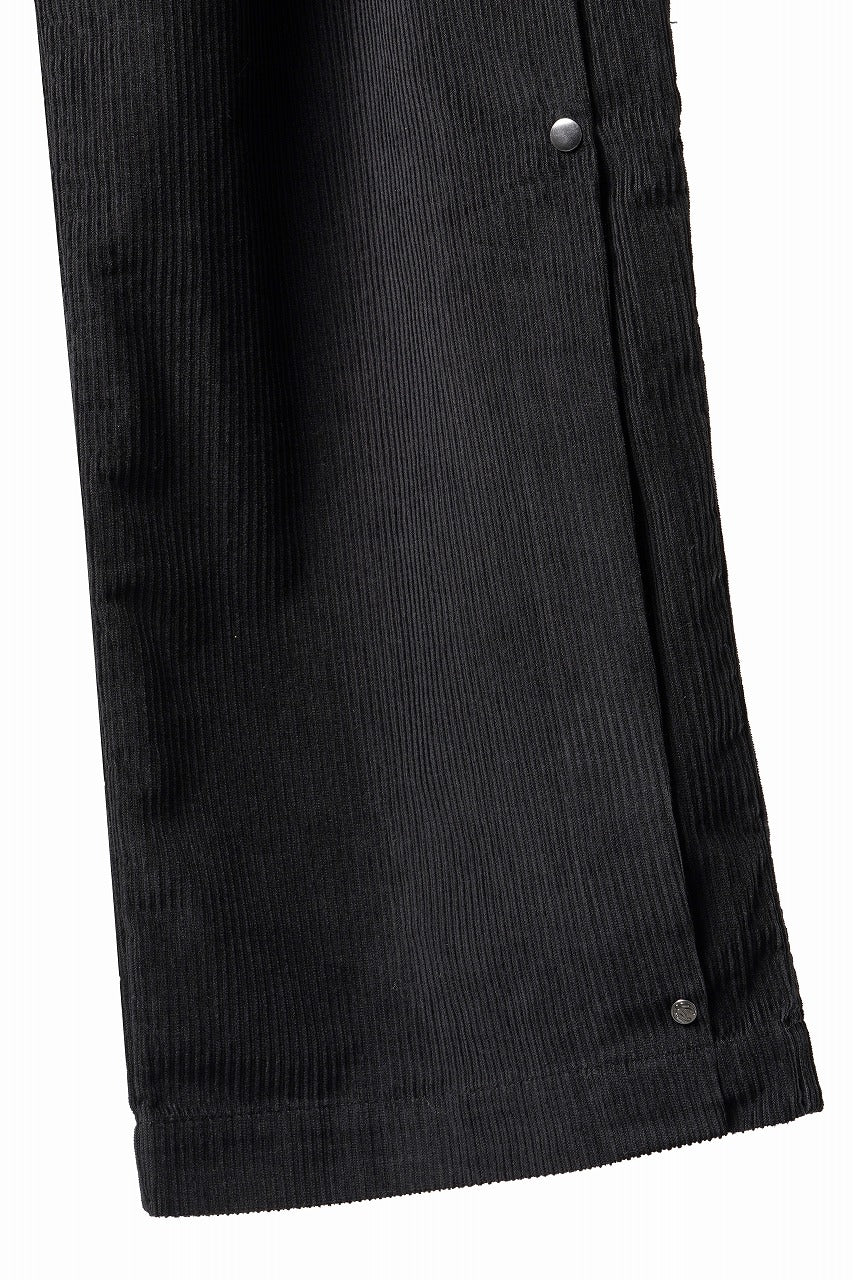 画像をギャラリービューアに読み込む, Professor.E CORDUROY CARPENTER PANTS (BLACK)