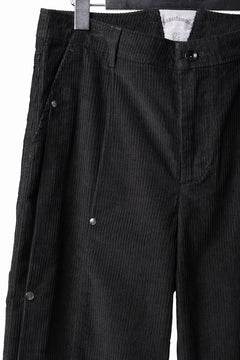画像をギャラリービューアに読み込む, Professor.E CORDUROY CARPENTER PANTS (BLACK)