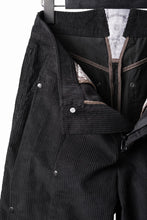 画像をギャラリービューアに読み込む, Professor.E CORDUROY CARPENTER PANTS (BLACK)