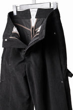 画像をギャラリービューアに読み込む, Professor.E CORDUROY CARPENTER PANTS (BLACK)