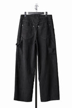 画像をギャラリービューアに読み込む, Professor.E CORDUROY CARPENTER PANTS (BLACK)