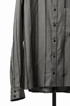Load image into Gallery viewer, Aleksandr Manamis STRIPE BUTTON COLLAR SHIRT (STRIPE)