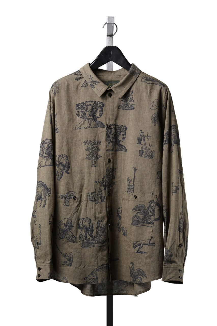 画像をギャラリービューアに読み込む, Aleksandr Manamis BLEU BLEU CLASSIC SHIRT (BLEU BLEU)