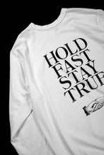 画像をギャラリービューアに読み込む, FULLCOUNT x Stephen Kenny HOLD FAST STAY TRUE L/S T SHIRT / ORIGINAL 30/2 TIGH TENSION JERSEY (WHITE)