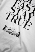 画像をギャラリービューアに読み込む, FULLCOUNT x Stephen Kenny HOLD FAST STAY TRUE L/S T SHIRT / ORIGINAL 30/2 TIGH TENSION JERSEY (WHITE)