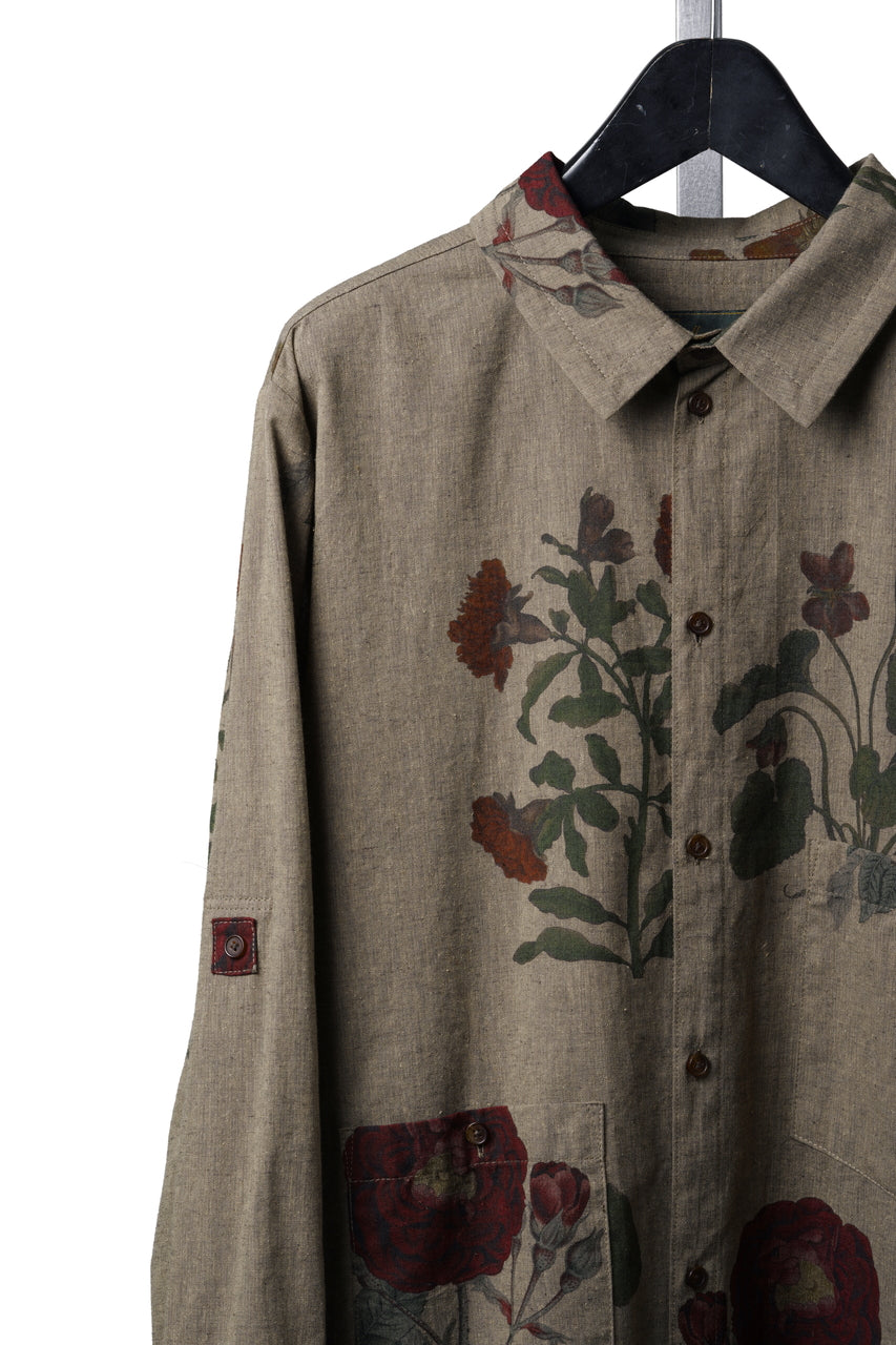 画像をギャラリービューアに読み込む, Aleksandr Manamis AUTOMNE ROUGE CLASSIC SHIRT (ROUGE)