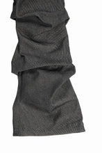 Load image into Gallery viewer, A.F ARTEFACT TUCK SLIM BAGGY PANTS / RAW DENIM (BLACK)