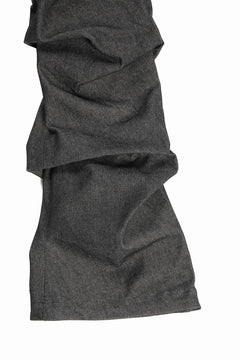 Load image into Gallery viewer, A.F ARTEFACT TUCK SLIM BAGGY PANTS / RAW DENIM (BLACK)
