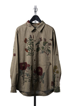 画像をギャラリービューアに読み込む, Aleksandr Manamis AUTOMNE ROUGE CLASSIC SHIRT (ROUGE)