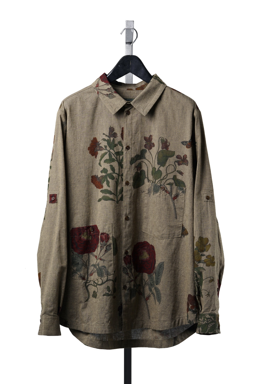画像をギャラリービューアに読み込む, Aleksandr Manamis AUTOMNE ROUGE CLASSIC SHIRT (ROUGE)