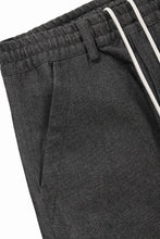 Load image into Gallery viewer, A.F ARTEFACT TUCK SLIM BAGGY PANTS / RAW DENIM (BLACK)