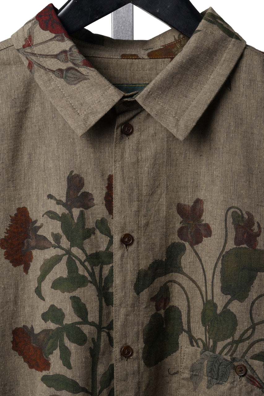 画像をギャラリービューアに読み込む, Aleksandr Manamis AUTOMNE ROUGE CLASSIC SHIRT (ROUGE)