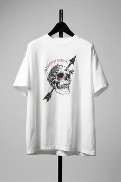 画像をギャラリービューアに読み込む, LASTMAN PRINTED TEE SHIRT -STANDING- (WHITE)