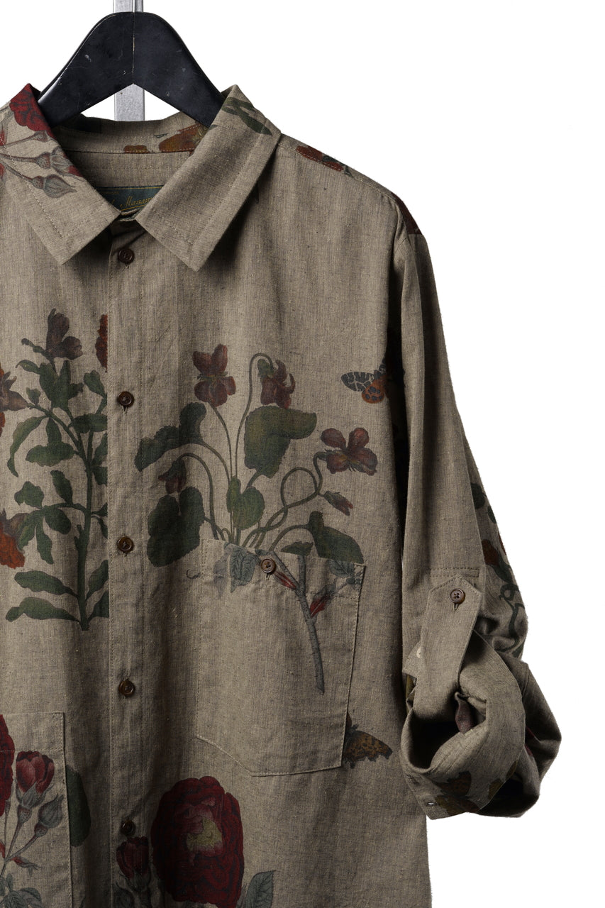 画像をギャラリービューアに読み込む, Aleksandr Manamis AUTOMNE ROUGE CLASSIC SHIRT (ROUGE)