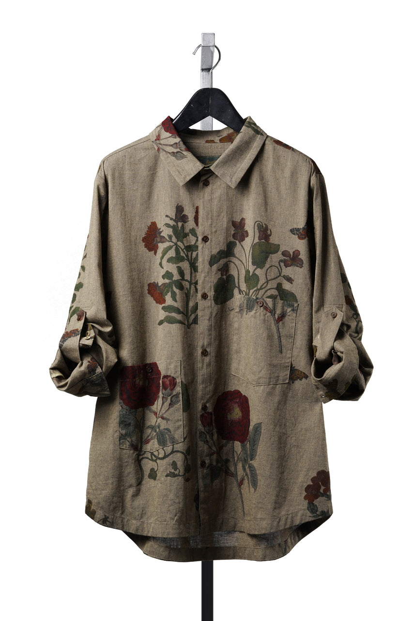 画像をギャラリービューアに読み込む, Aleksandr Manamis AUTOMNE ROUGE CLASSIC SHIRT (ROUGE)