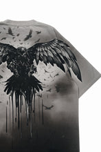 画像をギャラリービューアに読み込む, beauty : beast Full-surface S/S TEE (RAVEN / BEIGE PRINT)