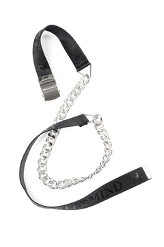 Load image into Gallery viewer, mastermind JAPAN CHAIN BELT 3cm WIDE (BLACK)